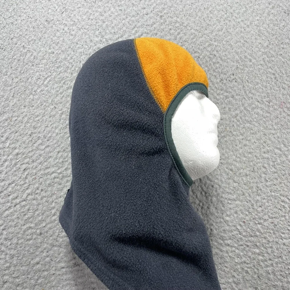 Patagonia Balaclava Kids Large Gray Fleece Hood Mask Colorblock USA Winter